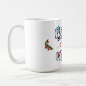 Mug Pêche Parce que la Réalité est Surestimée (Gauche)