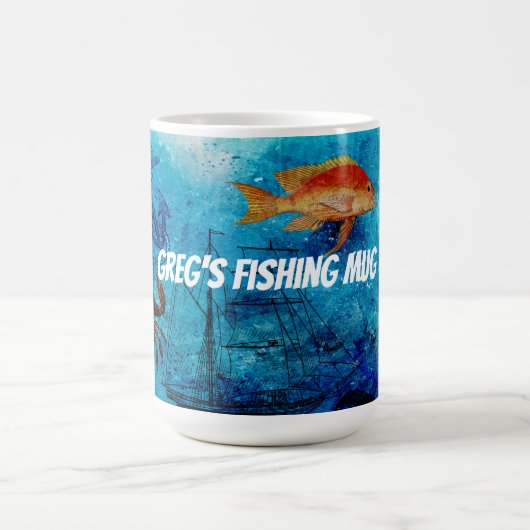 Mug Pêche personnalisée (Centre)