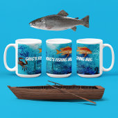 Mug Pêche personnalisée