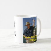 Mug Pêche personnalisée "The Big Catch" (Devant droit)