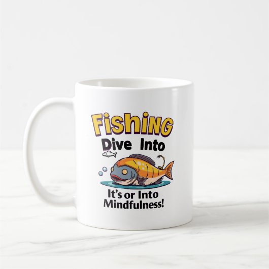 Mug Pêche Pleine Conscience (Gauche)