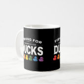 Mug Pêche pour Compliments et Canards - Rubbe humorist (Devant gauche)