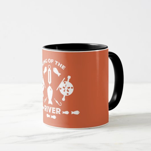 Mug Pêche saumon Canada (Devant droit)