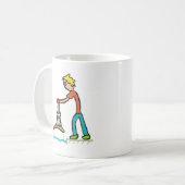 Mug Pêche sur aimant (Devant gauche)