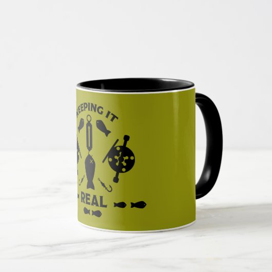 Mug Pêche sur la rivière sauvage (Devant droit)