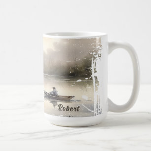 Mug Pêche sur le lac en détresse