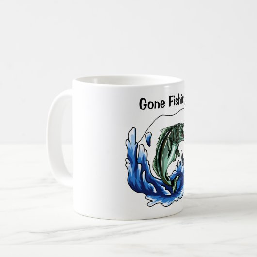 Mug Pêche terminée (Devant gauche)