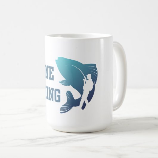 Mug Pêche terminée (Devant droit)
