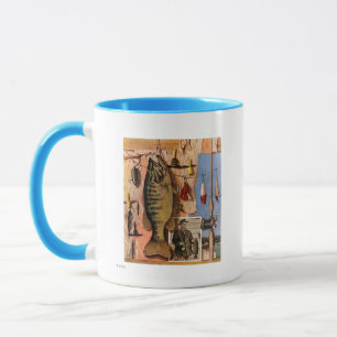 Mug Pêche toujours de la vie par John Atherton
