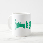 Mug Pêche typographie Musique (Devant gauche)
