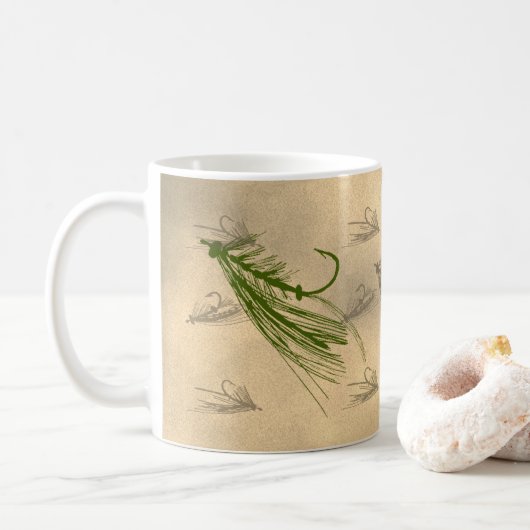 Mug Pêche vintage (Avec donut)