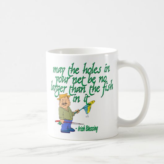 Mug Pêcher La Bénédiction Irlandaise (Droite)
