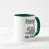 Mug Pêcher l'affaire Reel (Devant droit)