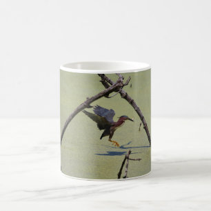 Mug Pêcher le héron vert