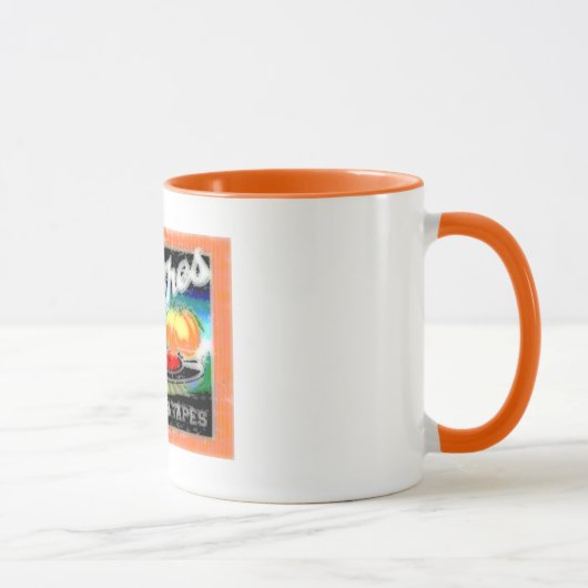 Mug Pêches abstraites (Droite)