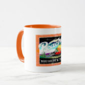 Mug Pêches abstraites (Devant gauche)
