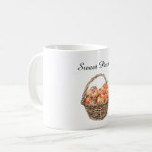 Mug Pêches dans un panier (Devant gauche)