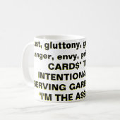 Mug Péchés mortels (Devant gauche)