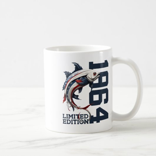 Mug Pêcheur 61e anniversaire Pêche Édition limitée 196 (Droite)