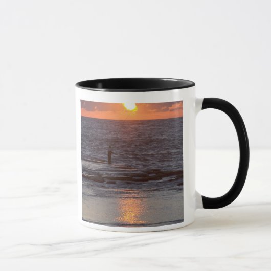 Mug Pêcheur à Byblos au coucher du soleil, Liban (Droite)
