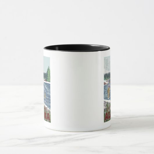 Mug Pêcheur à la mouche - Latouche, Alaska (Centre)