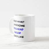 Mug pêcheur à tête d'acier, génial (Devant gauche)