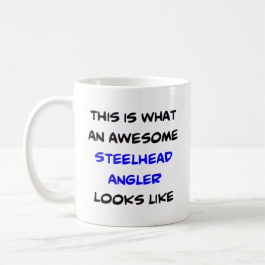 Mug pêcheur à tête d'acier, génial (Gauche)