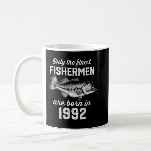 Mug Pêcheur âgé de 30 ans 1992 30e anniversaire (Gauche)