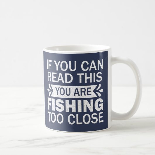 Mug Pêcheur Amateur Pêche À Fermer Pêcheur Papa Drôle (Droite)