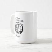 Mug Pêcheur amusant de Whisper de poisson avec n'impor (Devant gauche)