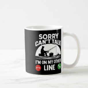 Mug Pêcheur Amusant Pour La Fête Des Pères Papa Pêcheu