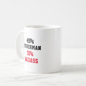 Mug Pêcheur Badass (Devant gauche)