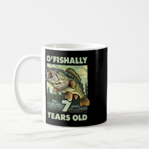 Mug Pêcheur de 7 ans O'fishally 7 Pêche 7ème anniversa
