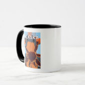 Mug Pêcheur de crabe royal - Latouche, Alaska (Devant gauche)