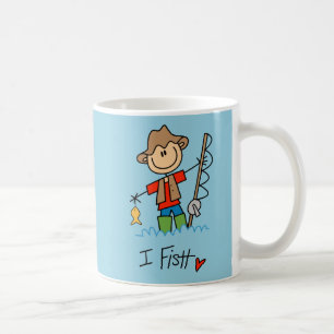 Mug Pêcheur de la figure Stick