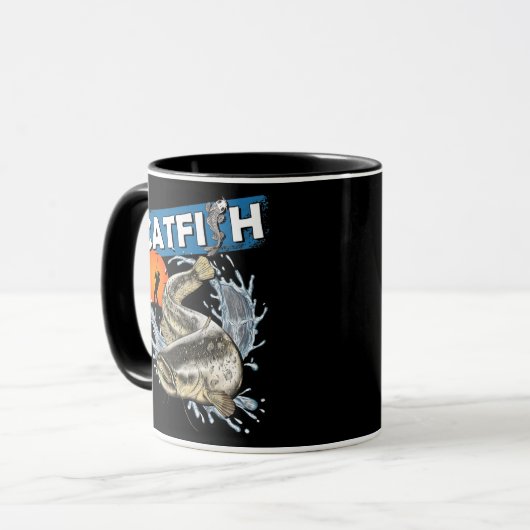 Mug Pêcheur de poisson  (Devant gauche)
