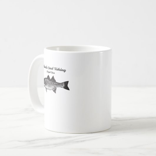 Mug Pêcheur de poisson (Devant gauche)