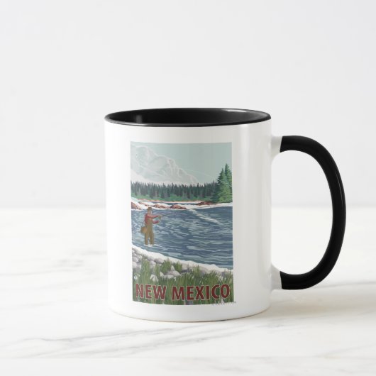 Mug Pêcheur de vol Nouveau-Mexique (Droite)