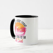 Mug Pêcheur Drôle De Pêche (Devant gauche)