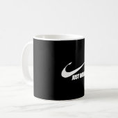 Mug Pêcheur drôle il suffit de l'accrocher (Devant gauche)