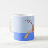 Mug Pêcheur mâchoire à gauche (Devant gauche)