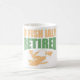 Mug Pêcheur officiellement à la retraite sur le lac de