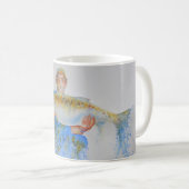Mug Pêcheur peinture d'aquarelle cadeau de pêche pour  (Devant droit)
