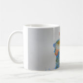 Mug Pêcheur peinture d'aquarelle cadeau de pêche pour  (Gauche)
