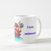 Mug Pêcheur retraité (Devant droit)