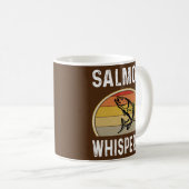 Mug Pêcheur saumon Whisperer Pêcheur Pêcheur (Devant droit)