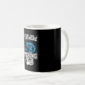 Mug Pêcheur travail moins de poisson plus (Devant droit)