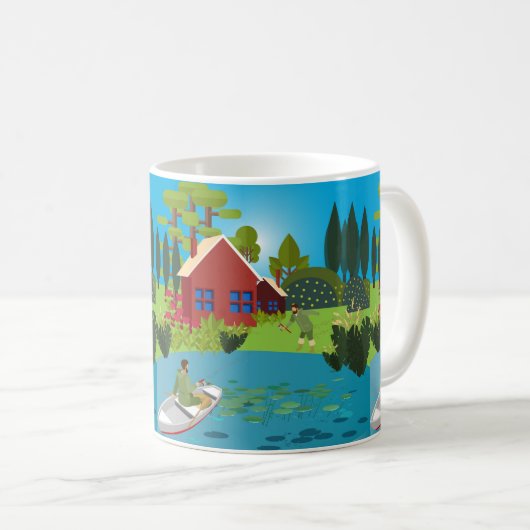 Mug Pêcheurs (Devant droit)