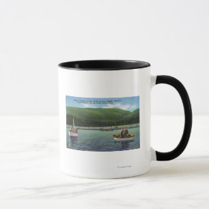 Mug Pêcheurs de homard sur la crique de loutre dur au