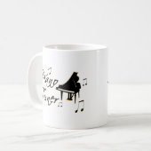 Mug Pédale et équilibre oranges tendant vers le brun (Devant gauche)